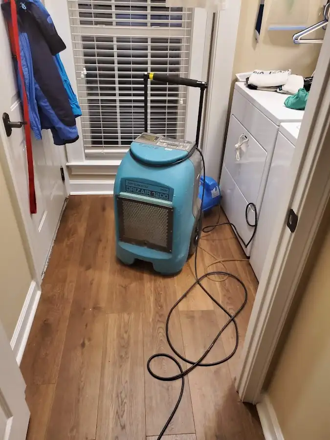 Commercial dehumidifier deployed for Crawl Space Restoration in Santa Cruz