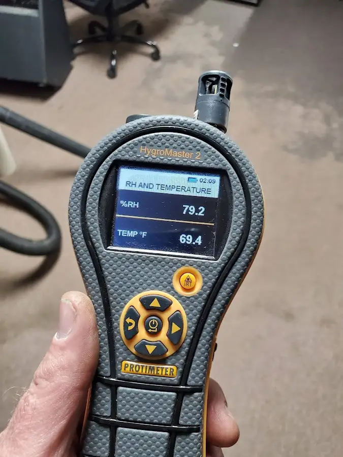 Moisture meter humidity assessment for Fire & Smoke Damage Restoration in Santa Cruz
