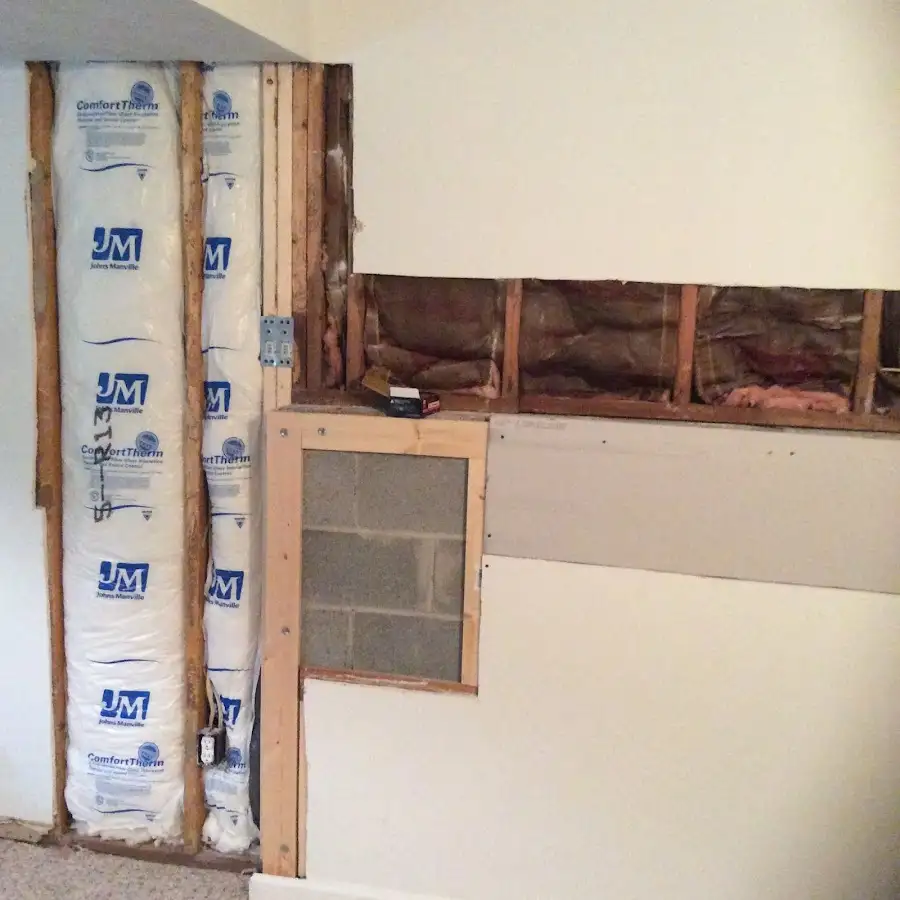 Wall insulation replacement during Structural Drying in Santa Cruz